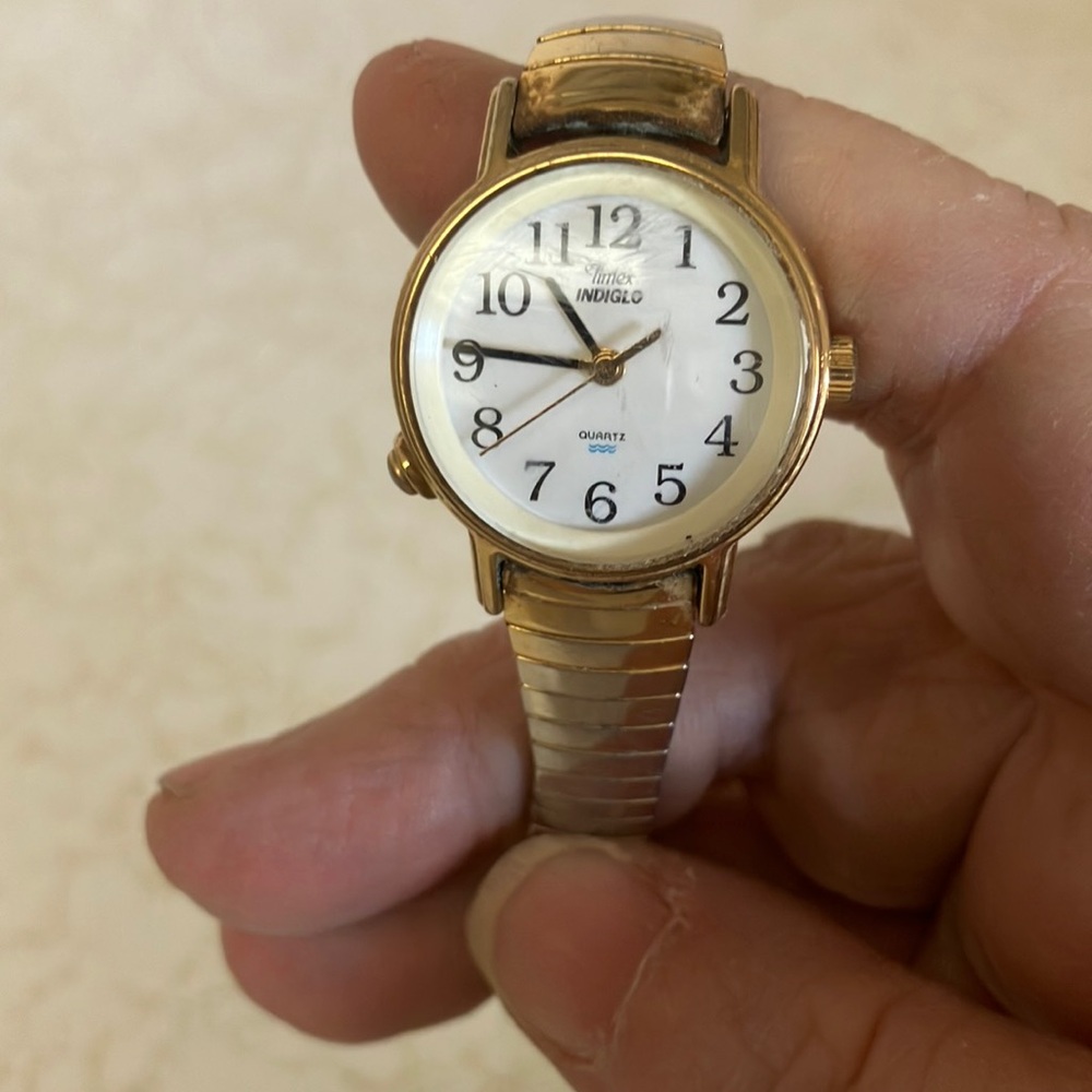 Timex Gold Analog Watch